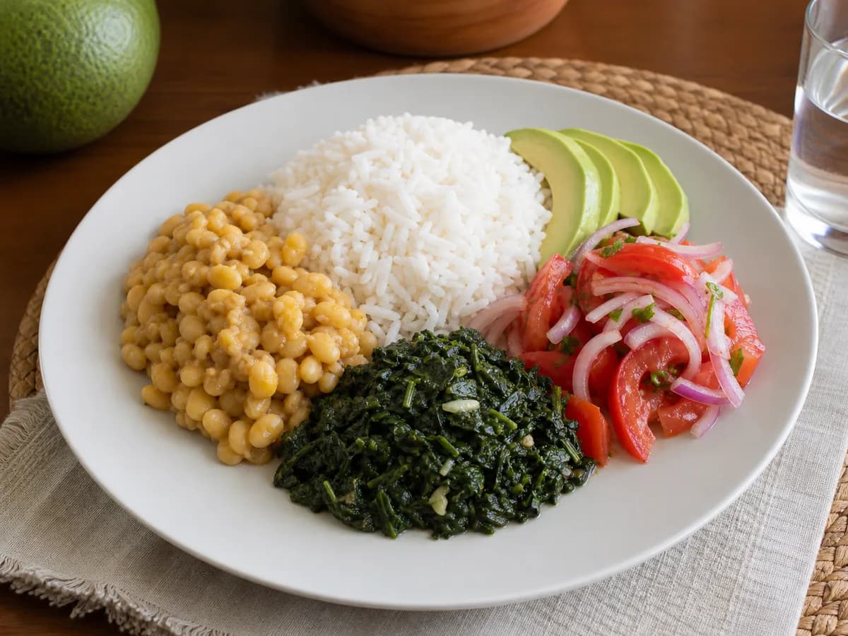 Budget-Friendly & Balanced meal example