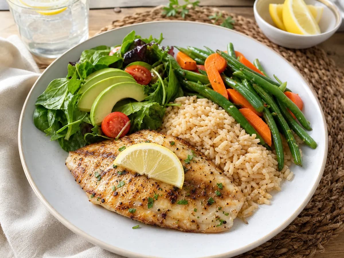 Weight Management meal example